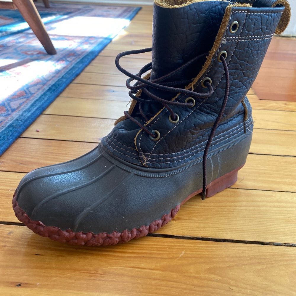 Dark Brown Duck Boots